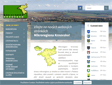 Tablet Screenshot of mikroregionkrnovsko.cz
